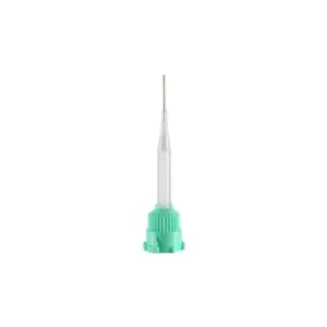Clear Automix Tips with Bendable 19 Gauge Metal Cannula