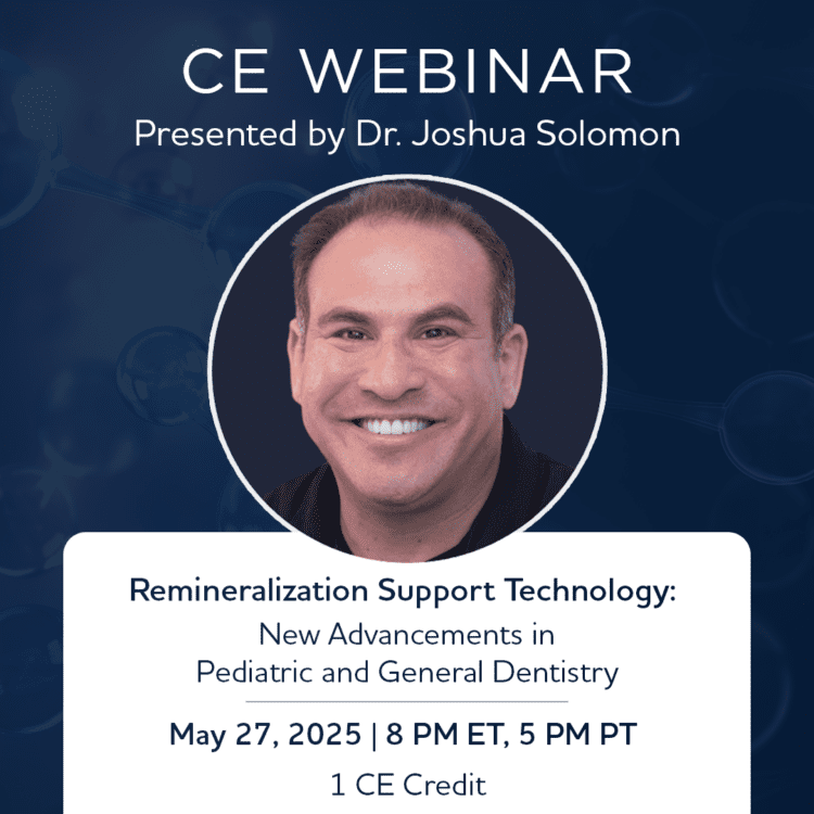 Leer más sobre el artículo 📢 Join our Free Webinar: Remineralization Support Technology: New Advancements in Pediatric and General Dentistry